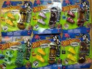 Hot Wheels Skate Tony Hawk Finger Boards w/ Shoes - Set Of 6 All New