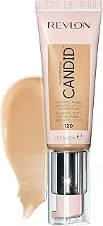 Revlon PhotoReady Candid Natural Finish Anti-Pollution Foundation, 120 Buff, 22 ml