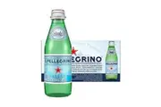 San Pellegrino Sparkling Natural Mineral Water 24 x 250mL Glass Bottles