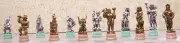 Chess Set Pieces Ancient Mythical Warriors NEW