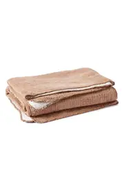 Coyuchi Cozy Organic Cotton Throw