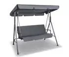 Gardeon Swing Chair with Canopy - Grey