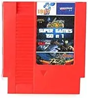 Royal Retro 150 In 1 Rockman 1/2/3/4/5/6 Game Card For 72 Pin 8 Bit Game Player (Red)