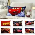 Disney Cars Lightning McQueen Pillow Covers Cartoon Printing Cute Cushion Cover