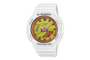 Casio G-Shock GMA-S2100BS-7A Unisex White Analogue Digital Watch Green Dial 200M