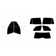For BMW 3 Series Estate E46 1998-05 Full Pre Cut Window Tint Kit Front & Rear