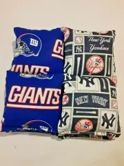 8 Cornhole Bag Set Corn Hole N. Y. New York Giants and Yankees