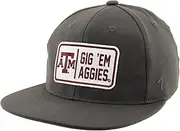 Zephyr NCAA Officially Licensed Fitted Hat M15z Defer Charcoal