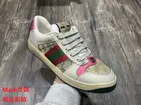 在飛比找Yahoo奇摩拍賣-7-11運費0元優惠優惠-【Mark美鋪】GUCCI GG LOGO 髒髒鞋