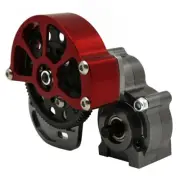 Metal Transmission Gearbox Upgrade Parts for Axial 1/10 SCX10 RC Crawler Car