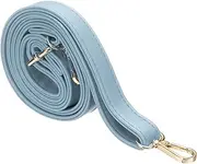 uxcell Leather Purse Strap Replacement Crossbody, 27.6-51.2 Inch Adjustable Bag Strap Purse Straps for Women Crossbody Bags Shoulder Bag Handbag, Blue