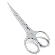 Multi-Purpose Curved Blade Little Manicure Scissors - Stainless Steel Eyebrow...