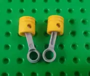 *NEW* Lego Technic NXT Pistons Orange Yellow Grey for Trucks Cars x 2