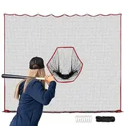 Golf Ball Net, Golf Hit Net | Sports Net Hit Aids 10x10ft Golf Net | Practice Aid Heavy Duty Net Ball Barrier for Indoor/Outdoor Games