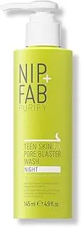 Nip+Fab Teen Skin Fix Pore Blaster Wash for Night, 145ml