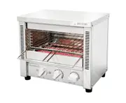 Woodson Multi-Function 4 Slice Glass Element Toaster Griller W.GTQI4