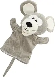 Abaodam Animal Hand Puppet for Interactive Storytelling Puppet for Developing Motor Skills Communication and Confidence Plush Cartoon Mice Design for Fun Learning Activities