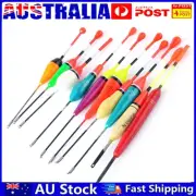 10pcs Fishing Float Vertical Buoy Bobber Fishing Tackles Assorted Size (B) AU