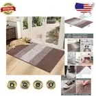 Versatile 32''x48'' Indoor Doormat - Machine Washable, Non-Slip Coffee Rug