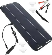 Flexible Solar Panel Charger for Outdoor Camping and Home Use Lightweight Solar Battery Charger with Type Port Durable Polycrystalline for Rv and Emergency Charging