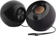 Creative Pebble 2.0 Usb-Powered Desktop Speakers with Far-Field Drivers and Pass