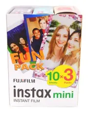 [Fujifilm] Instax Mini Film Mixed Fun 30 Pack 85256