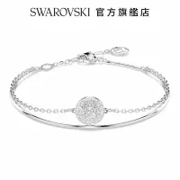 在飛比找Yahoo奇摩購物中心優惠-SWAROVSKI 施華洛世奇 Meteora 手鐲 白色,