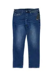 True Religion Geno Relaxed Slim Flap Jeans Men’s Size 38x32 Harmonious Wash NWT