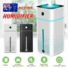 Ultrasonic Air Humidifier Mist Oil Ultrasonic Aroma Diffuser Purifier LED Light