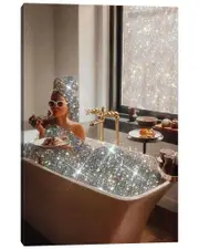 Bath Time by Yana Potter Wall Art