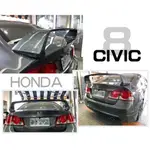 小傑車燈-全新 HONDA 喜美八代 CIVIC8 CIVIC 8代 K12 無限 尾翼 含烤漆