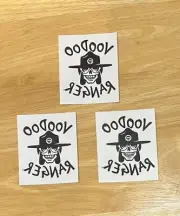 Set of 3 New Belgium Brewing Voodoo Doo Ranger Temporary Tattoos - NEW