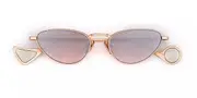 Eyepetizer Alameda C.9-44F Women’s Sunglasses Gold Size 50