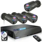 4x 8MP Wireless Cameras for Home Security Outdoor Surveillance 10CH - 1TB NVR