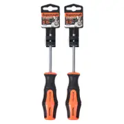 2x Supercraft CR-V Steel Precision Screwdriver Phillips Head #2 6x100mm Home DIY