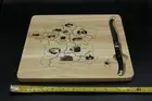 FRENCH WOODEN CHEESE BOARD with LAGUIOLE KNIFE