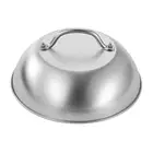 Stainless Steel Pan Lid Frying Pan Cover Durable Comfortable