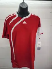 Adidas Women's Soccer Jersey Size S Small Red White Climacool 365 NWT $35.00