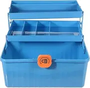 Portable Capacity Medicine Organizer Transparent Emergency Kit Storage Container with Handle for Home School and Outdoor Use Multi Design for