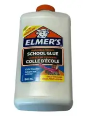 Elmer's Liquid School Glue - White - Washable - 1 Quart (946 mL) Ex: 2/25