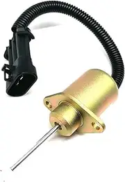 1503ES-12A5UC4S 1G925-60011 12V Shut Off Solenoid Compatible with Kubota Compatible with Bobcat S130 S150 T180 T190 325 328