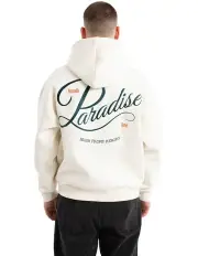 [Nomadic Paradise] Burleigh Oversized Hoodie in Tofu