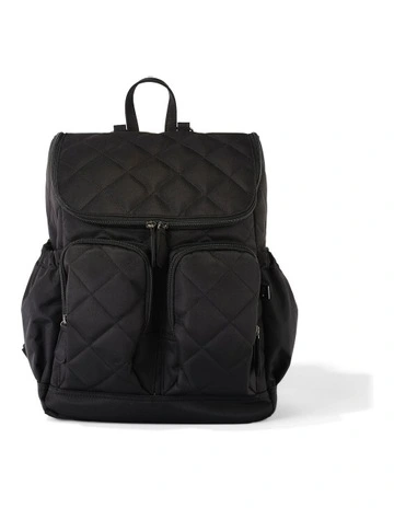 [OiOi] Signature Nappy Backpack in Black