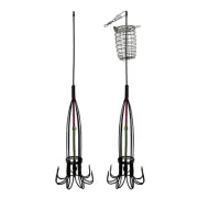 Squid Jig Sea Fishings Octopuses Hook Fishings Baits Feeders Cage Hook