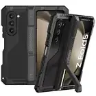 For Samsung Galaxy Z Fold6 5 4 Hybird Heavy Duty Rugged Case with Pen Holder