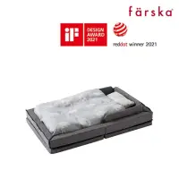 在飛比找momo購物網優惠-【Farska】透氣好眠可攜式床墊13件組 藍莓慕斯│升級版