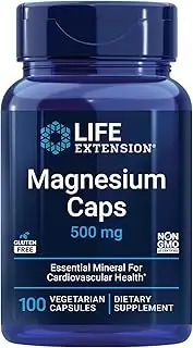 Life Extension Magnesium Vegetarian Capsules, 500 mg, 100 Count