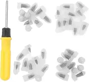 Vacuum Tire Repair Kit, Fix a Flat, Tire Plugs, Tire Repair, Tire Repair Plugs, 40 Pcs Tyre Repair Rubber Screws for Cars Motorcycles Trucks Buses, Agricultural Tires Repair