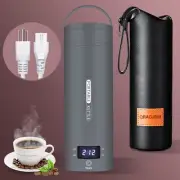 Travel Electric Kettle - Portable Mini Tea Coffee Kettle Water Heater (GRAY)