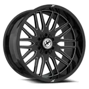 17x9 XF Off-Road XF-240 Gloss Black & Milled Wheel 6x135/6x5.5 (12mm)